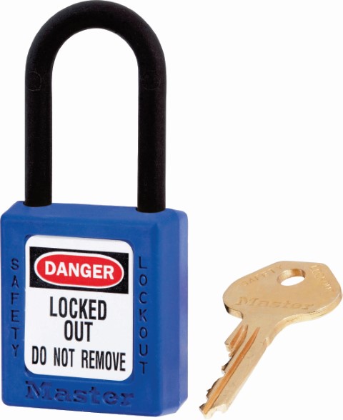 MASTER LOCK - XENOY SAFETY LOCKOUT PADLOCK-BLUE 